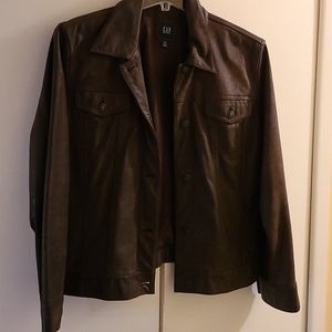 Gap 1969 Leather Jacket